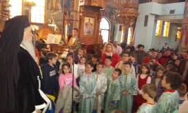 προηγιασμένη θεία λειτουργία