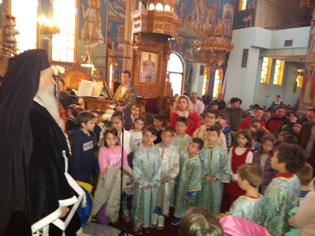 προηγιασμένη θεία λειτουργία