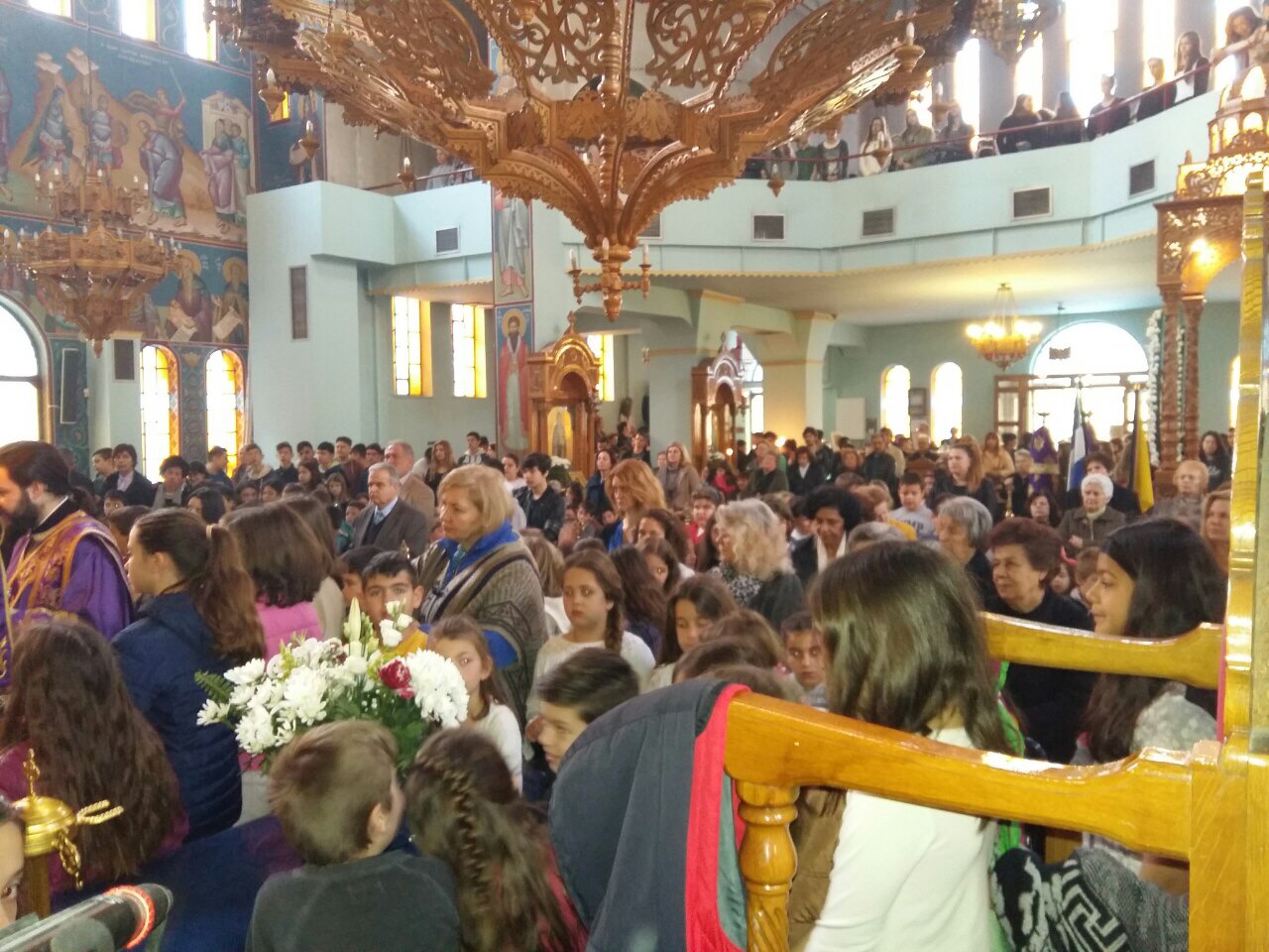 προηγιασμένη θεία λειτουργία