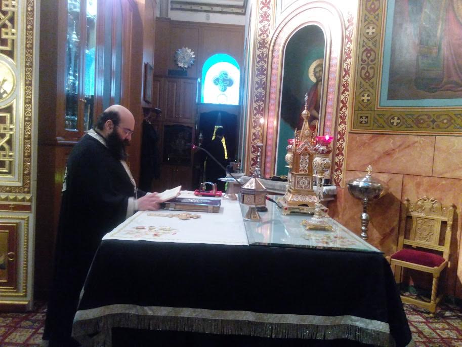 προηγιασμένη θεία λειτουργία