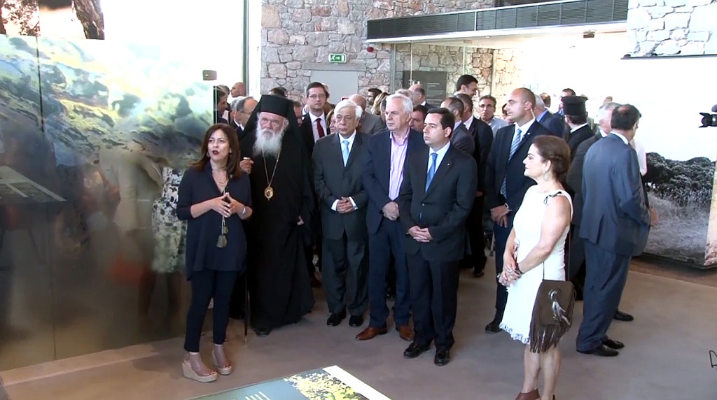 ×ÉÏÓ - ÅÃÊÁÉÍÉÁ ÌÏÕÓÅÉÏÕ ÌÁÓÔÉ×ÁÓ ÁÐÏ ÔÏÍ ÐôÄ ÐÑÏÊÏÐÇ ÐÁÕËÏÐÏÕËÏ (EUROKINISSI)