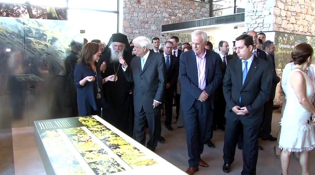 ×ÉÏÓ - ÅÃÊÁÉÍÉÁ ÌÏÕÓÅÉÏÕ ÌÁÓÔÉ×ÁÓ ÁÐÏ ÔÏÍ ÐôÄ ÐÑÏÊÏÐÇ ÐÁÕËÏÐÏÕËÏ (EUROKINISSI)