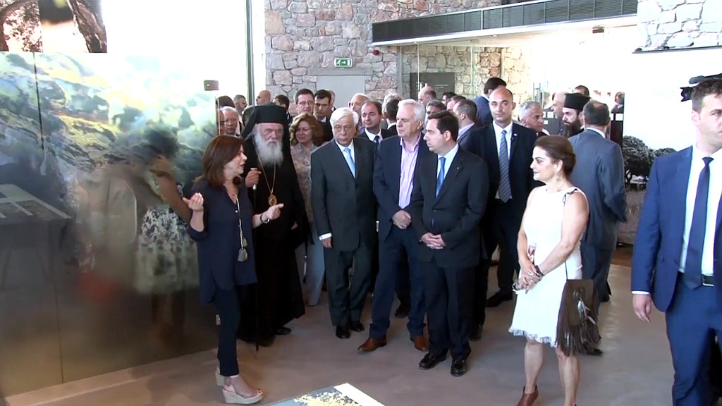 ×ÉÏÓ - ÅÃÊÁÉÍÉÁ ÌÏÕÓÅÉÏÕ ÌÁÓÔÉ×ÁÓ ÁÐÏ ÔÏÍ ÐôÄ ÐÑÏÊÏÐÇ ÐÁÕËÏÐÏÕËÏ (EUROKINISSI)