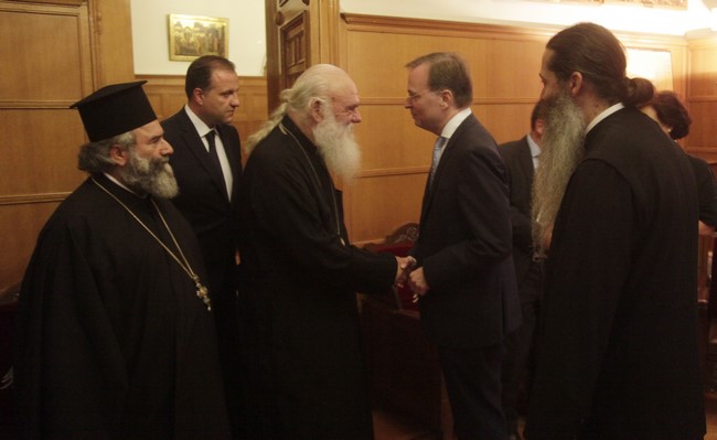 ÓÕÍÁÍÔÇÓÇ ÔÏÕ ÁÑ×ÉÅÐÉÓÊÏÐÏÕ ÉÅÑÙÍÕÌÏÕ ÌÅ ÔÏÍ ÃÅÑÌÁÍÏ ÕÖÕÐ.ÐÁÉÄÅÉÁÓ Thomas Rachel ----×ÑÇÓÔÏÓ ÌÐÏÍÇÓ///