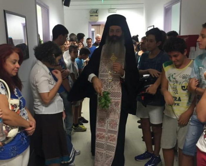 αγιασμός κοινωνικού φροντιστηρίου