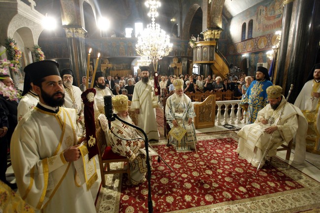 Ï ÁÑ×ÉÅÐÉÓÊÏÐÏÓ ÉÅÑÙÍÕÌÏÓ ÓÔÇÍ ËÅÉÔÏÕÑÃÉÁ ÔÏÕ ÊÁÈÅÄÑÉÊÏÕ ÍÁÏÕ ÊÏÉÌÇÓÅÙÓ ÈÅÏÔÏÊÏÕ ÍÅÁÓ ÖÉËÁÄÅËÖÅÉÁÓ--- ÈÕÑÁÍÏÉÎÉÁ ÔÏÕ ÐÁÑÅÊÊËÇÓÉÏÕ ÐÁÍÁÃÉÁÓ ÂÏÕÑËÉÙÔÉÓÓÇÓ--×ÑÇÓÔÏÓ ÌÐÏÍÇÓ