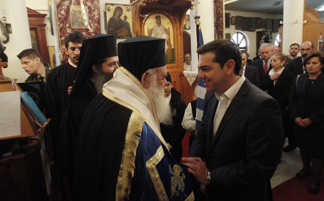 ÁÃÉÏÓ ÅÕÓÔÑÁÔÉÏÓ---ÅÏÑÔÇ ÔÇò 28çò ÏÊÔÙÂÑÉÏÕ ÐÁÑÏÕÓÉÁ ÔÏÕ ÐÑÙÈÕÐÏÕÑÃÏÕ  ÁËÅÎÇ ÔÓÉÐÑÁ ÊÁÉ ÔÏÕ ÁÑ×ÉÅÐÉÓÊÏÐÏÕ ÉÅÑÙÍÕÌÏÕ--×ÑÇÓÔÏÓ ÌÐÏÍÇÓ//EUROKINISSI