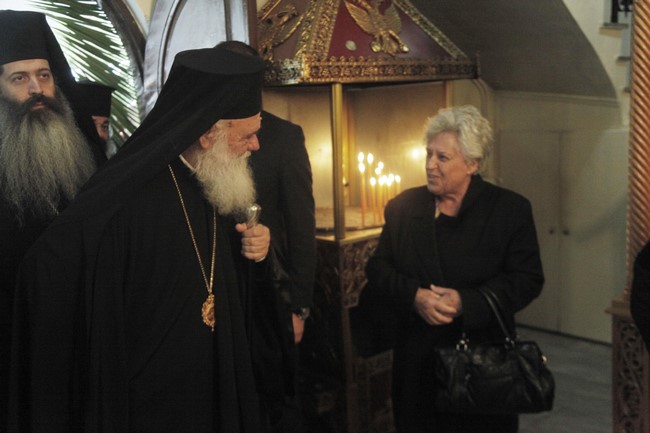 ÁÃÉÏÓ ÅÕÓÔÑÁÔÉÏÓ---ÅÏÑÔÇ ÔÇò 28çò ÏÊÔÙÂÑÉÏÕ ÐÁÑÏÕÓÉÁ ÔÏÕ ÐÑÙÈÕÐÏÕÑÃÏÕ  ÁËÅÎÇ ÔÓÉÐÑÁ ÊÁÉ ÔÏÕ ÁÑ×ÉÅÐÉÓÊÏÐÏÕ ÉÅÑÙÍÕÌÏÕ--×ÑÇÓÔÏÓ ÌÐÏÍÇÓ//EUROKINISSI