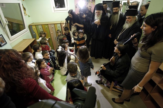 ÈÅÓÓÁËÏÍÉÊÇ--ÅÃÊÁÉÍÉÁ ÔÏÕ ÐÁÉÄÉÊÏÕ ÓÔÁÈÌÏÕ ÁÍÁÐÍÏÇ ÔÏÕ ÉÅÑÏÕ ÍÁÏÕ ÁÃÉÏÕ ÁÈÁÍÁÓÉÏÕ ÔÇÓ ÌÇÔÑÏÐÏËÇÓ ÍÅÁÐÏËÅÙÓ-ÓÔÁÕÑÏÕÐÏËÅÙÓ