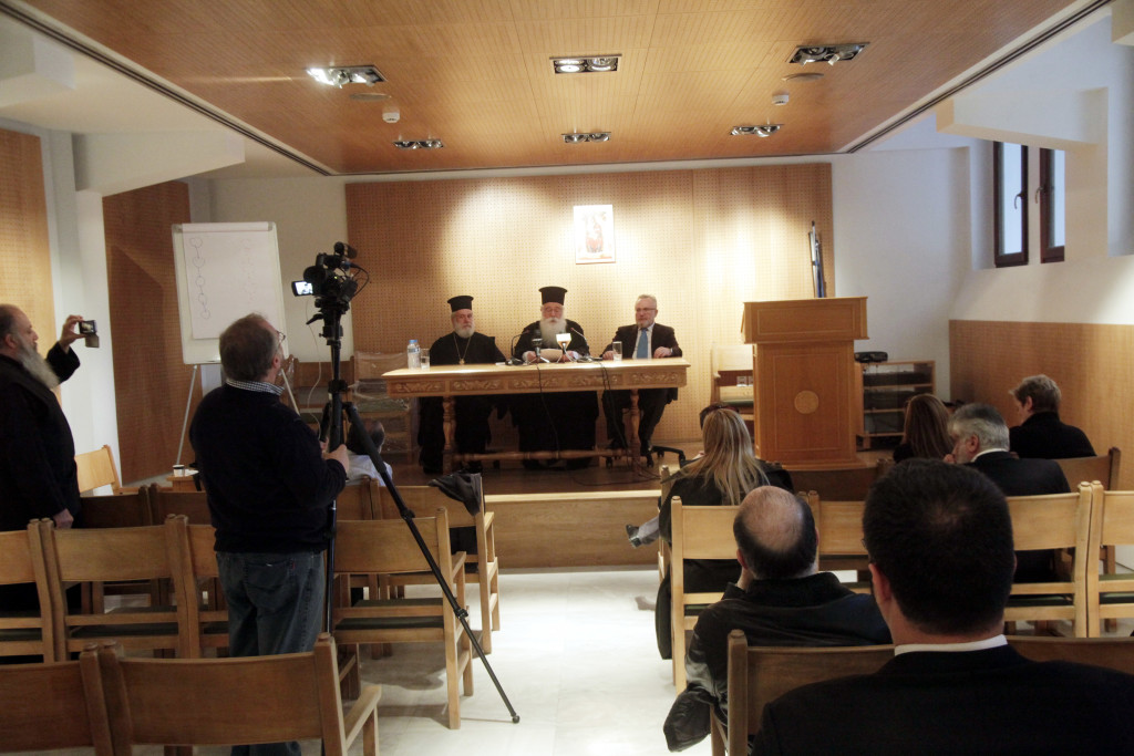 ÓÕÍÅÄÑÉÁÓÇ ÔÇÓ ÉÅÑÁÑ×ÉÁÓ ÔÇÓ ÅÊÊËÇÓÉÁÓ(ÍÏÌÂÑÇÓ)--×ÑÇÓÔÏÓ ÌÐÏÍÇÓ//