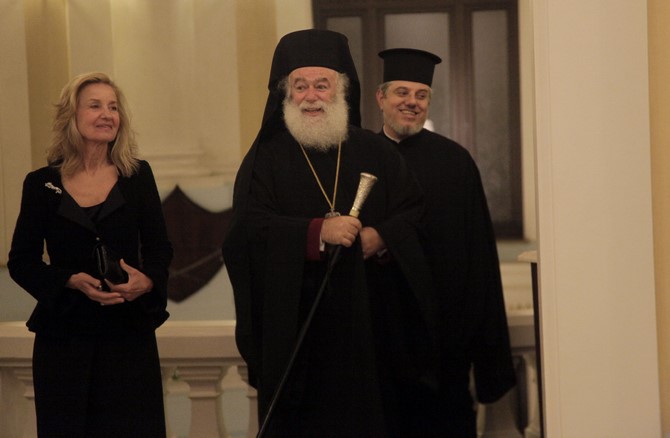 ÅÊÄÇËÙÓÇ ÔÏÕ ÐÁÔÑÉÁÑ×ÅÉÏÕ ÁËÅÎÁÍÄÑÅÉÓ ÓÔÇÍ ÁÈÇÍÁ -ÐÁÑÏÕÓÉÁÓÇ ÔÏÌÏÕ Ï ÁÃÉÏÓ ÃÅÙÑÃÏÓ ÓÔÏ ÊÁÉÑÏ--(×ÑÇÓÔÏÓ ÌÐÏÍÇÓ//EUROKINISSI)