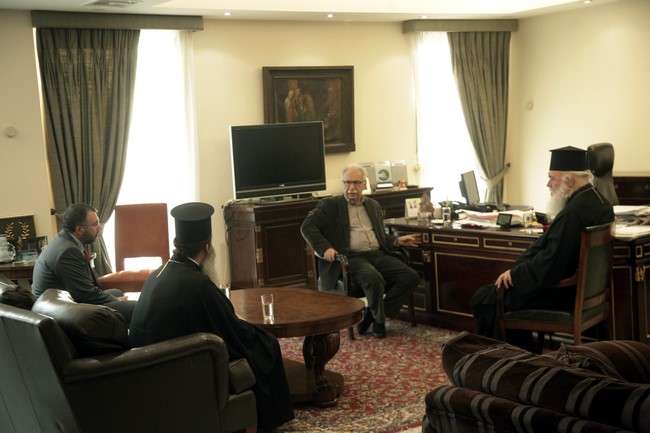 ÓÕÍÁÍÔÇÓÇ ÔÏÕ ÕÐ. ÐÁÉÄÅÉÁÓ ÊÙÓÔÁ ÃÁÂÑÏÃËÏÕ ÌÅ ÔÏÍ ÁÑ×ÉÅÐÉÓÊÏÐÏ ÉÅÑÙÍÕÌÏ--×ÑÇÓÔÏÓ ÌÐÏÍÇÓ//