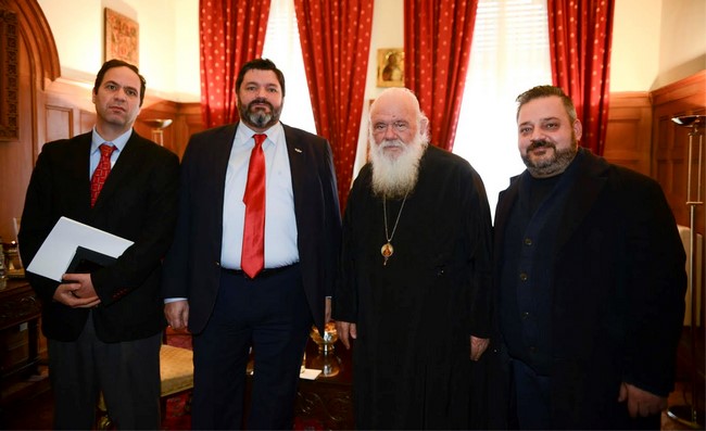 ÓÕÍÁÍÔÇÓÇ ÔÏÕ ÁÑ×ÉÅÐÉÓÊÏÐÏÕ ÉÅÑÙÍÕÌÏÕ ÌÅ ÔÏÍ ÖÁÇËÏ ÊÑÁÍÉÄÉÙÔÇ(Ðñïåäñï ôïõ êïììáôïò Íåá Äåîéá)--×ÑÇÓÔÏÓ ÌÐÏÍÇÓ//