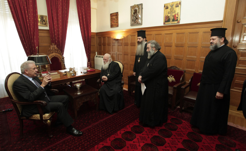 ÓÕÍÁÍÔÇÓÇ ÔÏÕ ÁÑ×ÉÅÐÉÓÊÏÐÏÕ ÉÅÑÙÍÕÌÏÕ ÌÅ ÔÏÍ ÅÐÉÔÑÏÐÏ ÄÇÌÇÔÑÇ ÁÂÑÁÌÏÐÏÕËÏ--×ÑÇÓÔÏÓ ÌÐÏÍÇÓ