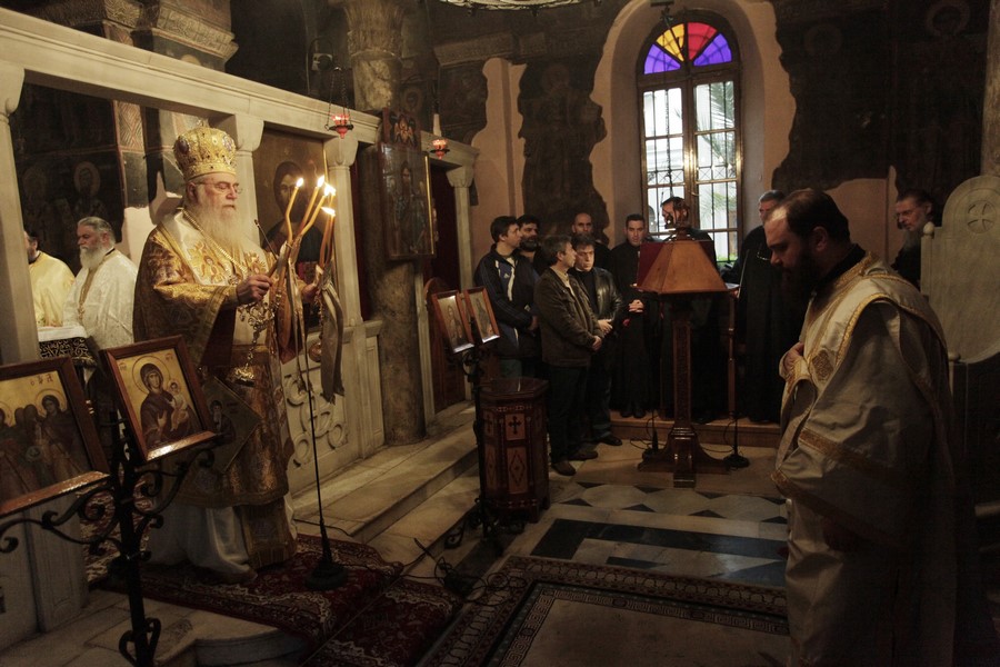 ÅÏÑÔÇ ÔÏÕ ÏÓÉÏÕ ÎÅÍÏÖÙÍÍÔÏÓ ÊÁÉ ÊËÇÌÅÍÔÏÓ ÔÏÕ ÁÈÇÍÁÉÏÕ--×ÑÇÓÔÏÓ ÌÐÏÍÇÓ//EUROKINISSI