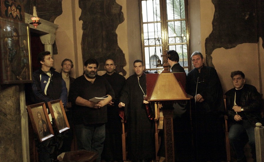 ÅÏÑÔÇ ÔÏÕ ÏÓÉÏÕ ÎÅÍÏÖÙÍÍÔÏÓ ÊÁÉ ÊËÇÌÅÍÔÏÓ ÔÏÕ ÁÈÇÍÁÉÏÕ--×ÑÇÓÔÏÓ ÌÐÏÍÇÓ//EUROKINISSI