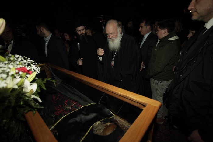 ÌÏÍÇ ÏÓÉÏÕ ËÏÕÊÁ(ÂÏÉÙÔÉÁ)(÷èå âñáäõ)   ÅÓÐÅÑÉÍÏÓ ÃÉÁ ÔÇÍ ÅÏÑÔÇ ÔÏÕ ÁÃÉÏÕ ËÏÕÊÁ ÊÁÉ ÔÁ 50 ×ÑÏÍÉÁ ÉÅÑÏÓÕÍÇÓ ÔÏÕ ÁÑ×ÉÅÐÉÓÊÏÐÏÕ ÉÅÑÙÍÕÌÏÕ--×ÑÇÓÔÏÓ ÌÐÏÍÇÓ