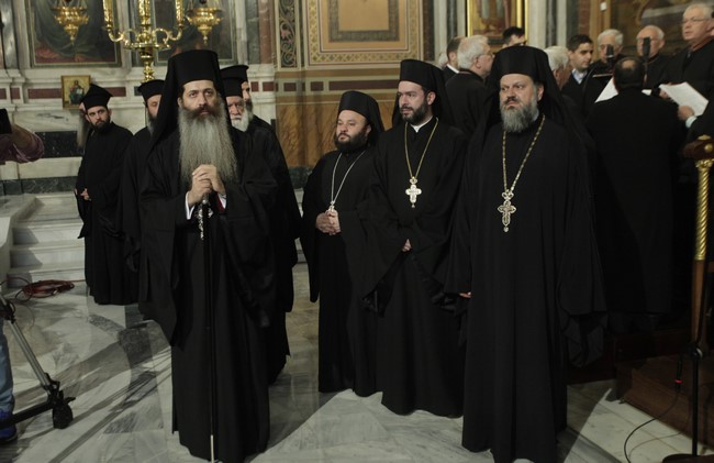 ÌÅÃÁËÇ ÐÁÑÁÓÊÅÕÇ--ÁÊÏËÏÕÈÉÁ ÔÏÕ ÅÐÉÔÁÖÉÏÕ ÊÁÉ ÐÅÑÉÖÏÑÁ ÔÏÕ, ÔÇÓ ÌÇÔÑÏÐÏËÇÓ ÁÈÇÍÙÍ--×ÑÇÓÔÏÓ ÌÐÏÍÇÓ