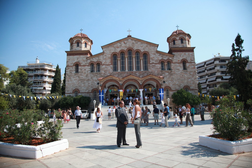 15-8-2011-ÁÈÇÍÁ-åïñôáóìüò ôçò Êïßìçóçò ôçò Èåïôüêïõ óôçí Ðáíáãßôóá Ðáëáéïý ÖáëÞñïõ.(EUROKINISSI-ÃÅÙÑÃÉÁ ÐÁÍÁÃÏÐÏÕËÏÕ)