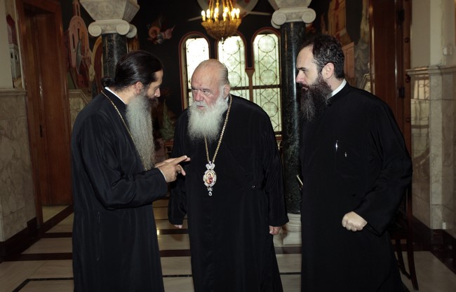 ÓÕÍÁÍÔÇÓÇ ÔÏÕ ÁÑ×ÉÅÐÉÓÊÏÐÏÕ ÉÅÑÙÍÕÌÏÕ ÌÅ ÓÔÅËÅ×Ç ÔÙÍ ÊÁÔÁÓÊÇÍÙÓÅÙÍ ÔÇÓ ÁÑ×ÉÅÐÉÓÊÏÐÇÓ ÁÈÇÍÙÍ//×ÑÇÓÔÏÓ ÌÐÏÍÇÓ