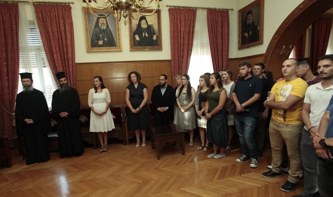 ÓÕÍÁÍÔÇÓÇ ÔÏÕ ÁÑ×ÉÅÐÉÓÊÏÐÏÕ ÉÅÑÙÍÕÌÏÕ ÌÅ ÓÔÅËÅ×Ç ÔÙÍ ÊÁÔÁÓÊÇÍÙÓÅÙÍ ÔÇÓ ÁÑ×ÉÅÐÉÓÊÏÐÇÓ ÁÈÇÍÙÍ//×ÑÇÓÔÏÓ ÌÐÏÍÇÓ