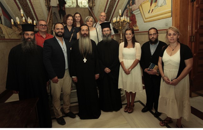 ÓÕÍÁÍÔÇÓÇ ÔÏÕ ÁÑ×ÉÅÐÉÓÊÏÐÏÕ ÉÅÑÙÍÕÌÏÕ ÌÅ ÓÔÅËÅ×Ç ÔÙÍ ÊÁÔÁÓÊÇÍÙÓÅÙÍ ÔÇÓ ÁÑ×ÉÅÐÉÓÊÏÐÇÓ ÁÈÇÍÙÍ//×ÑÇÓÔÏÓ ÌÐÏÍÇÓ