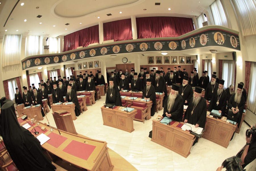 ÓÕÍÅÄÑÉÁÓÇ ÔÇÓ ÉÅÑÁÑ×ÉÁÓ ÔÇÓ ÅÊÊËÇÓÉÁÓ ÔÇÓ ÅËËÁÄÏÓ(1ç Ìåñá)//×ÑÇÓÔÏÓ ÌÐÏÍÇÓ