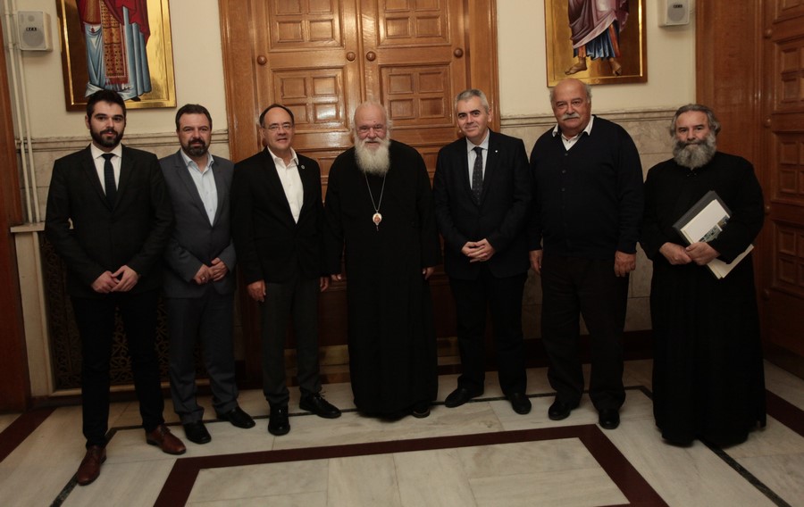 29/11: Αντιπροσωπεία της Διακοινοβουλευτικής Συνέλευσης Ορθοδοξίας στον Αρχιεπίσκοπο.