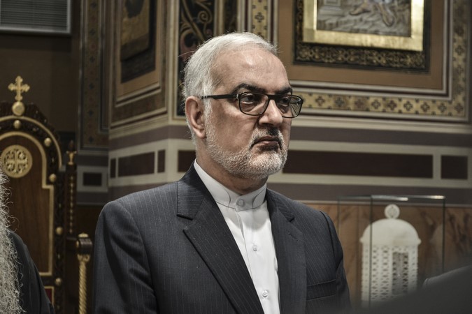 ÓÕÍÁÍÔÇÓÇ ÔÏÕ ÁÑ×ÉÅÐÉÓÊÏÐÏÕ ÉÅÑÙÍÕÌÏÕ ÌÅ ÔÏÍ ÐÑÏÅÄÑÏ ÔÏÕ ÏÑÃÁÍÉÓÌÏÕ ÐÏËÉÔÉÓÌÏÕ ÉÓËÁÌÉÊÇÓ ÅÐÉÊÏÉÍÙÍÉÁÓ ÊÁÉ ÕÖÕÐÏÕÑÃÏ ÕÐ. ÐÏËÉÔÉÓÌÏÕ(EUROKINISSI/ËÕÄÉÁ ÓÉÙÑÇ)