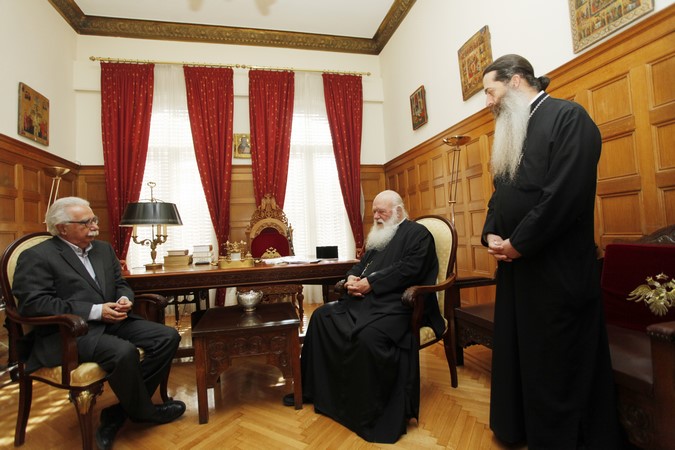 ÓÕÍÁÍÔÇÓÇ ÔÏÕ ÁÑ×ÉÅÐÉÓÊÏÐÏÕ ÉÅÑÙÍÕÌÏÕ ÌÅ ÔÏÍ ÕÐ. ÐÁÉÄÅÉÁÓ ÊÙÓÔÁ ÃÁÂÑÏÃËÏÕ //×ÑÇÓÔÏÓ ÌÐÏÍÇÓ