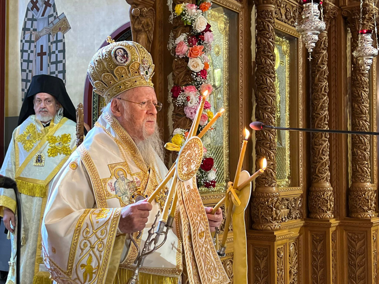 Ο Οικουμενικός Πατριάρχης στη Νέα Μηχανιώνα (Φώτο - βίντεο ...