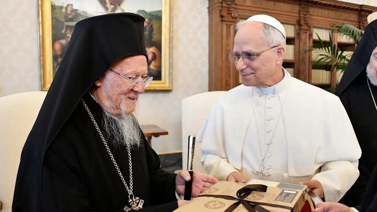 οικουμενικός - πάπας Λέων ΙΔ