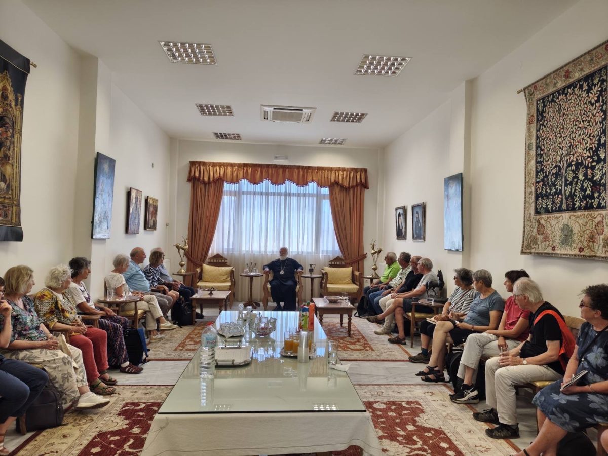 Επίσκεψη του Καθηγητή κ. Ζαν Κλοντ Σβεντεμάν στον Αρκαλοχωρίου Ανδρέα